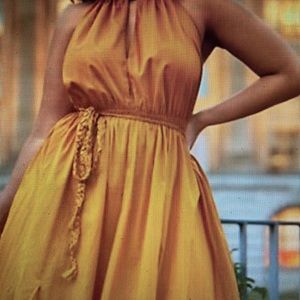 NWT Tie Neck Maxi FTF x Gabrielle Union PlusSize